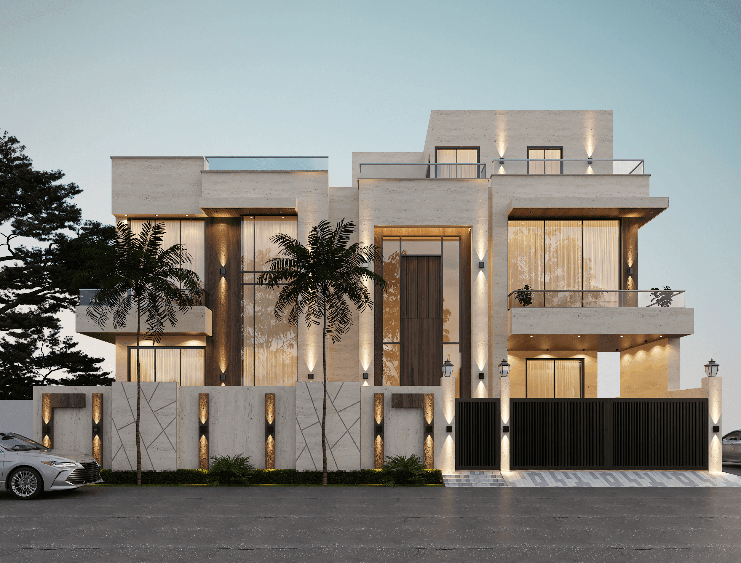 Terrace Frontage Villa