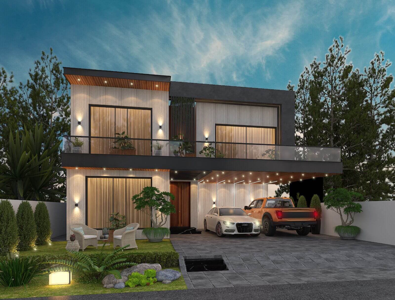Timber Slat Residence