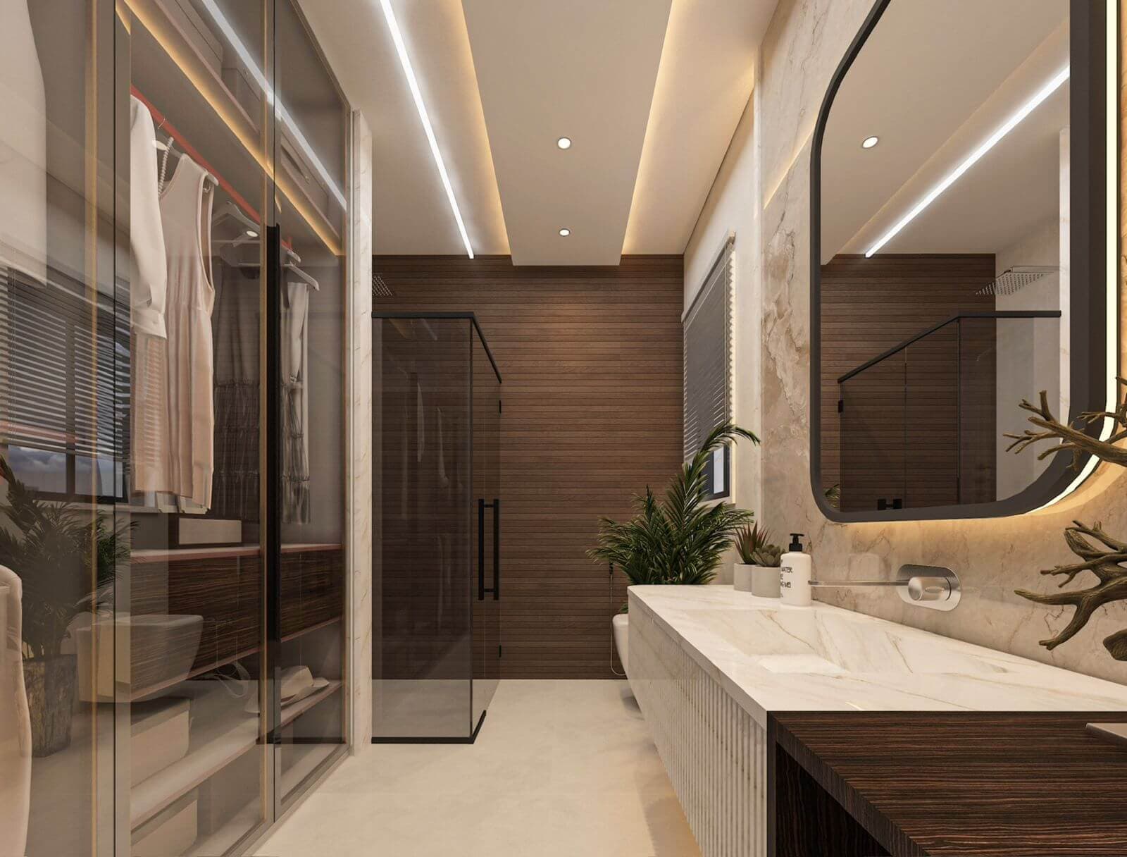 Ensuite study from the Structure & Soul portfolio